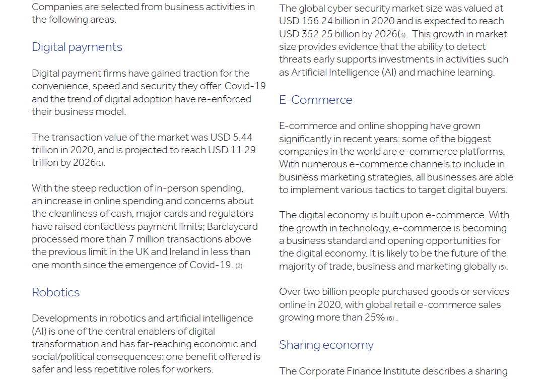 EMEA Barclays issues structured notes linked to digital economy
